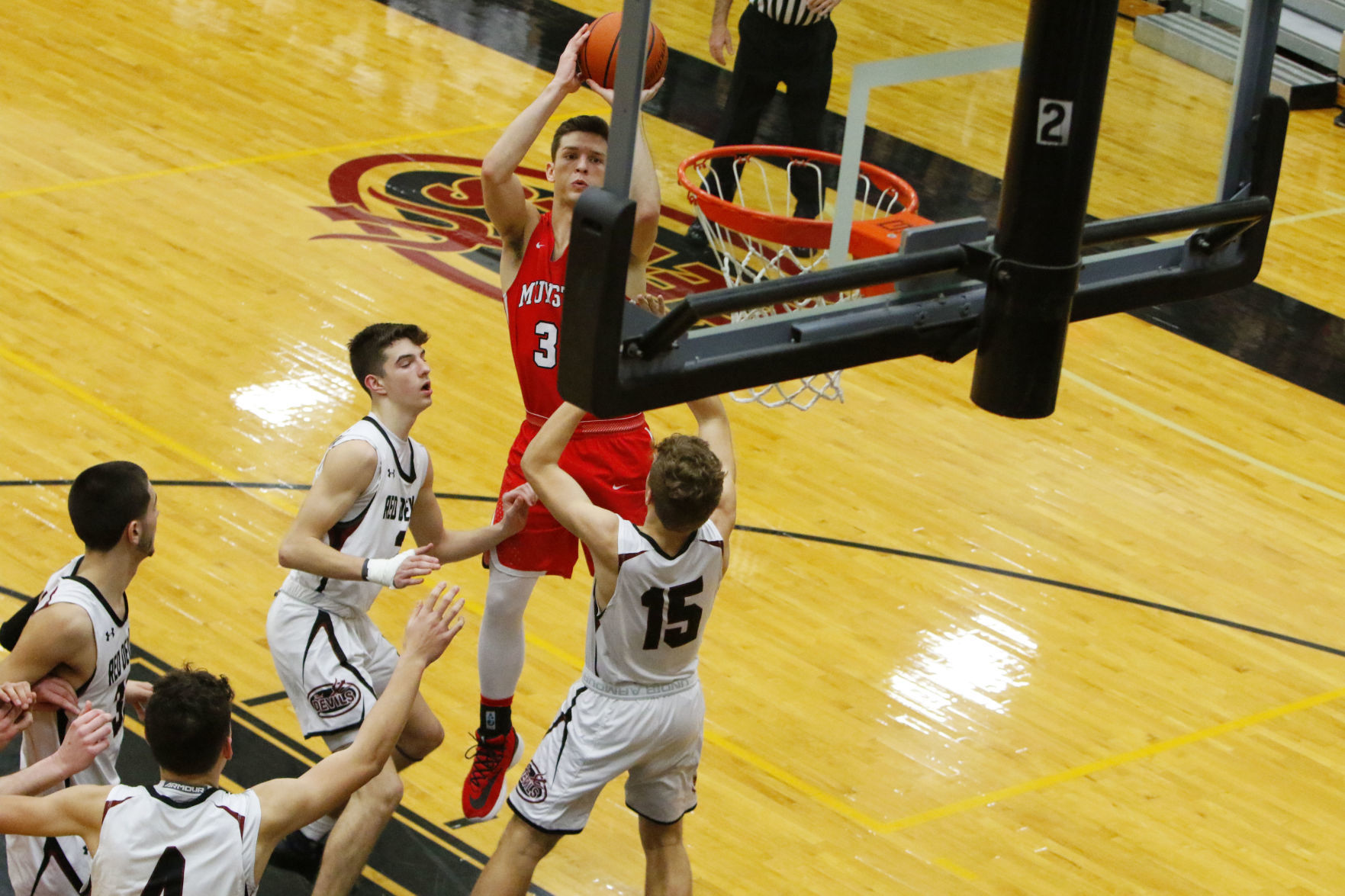 Munster at Lowell boys basketball